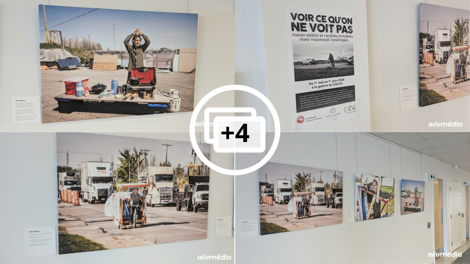 Souligner les enjeux sociaux de la région par une exposition photo