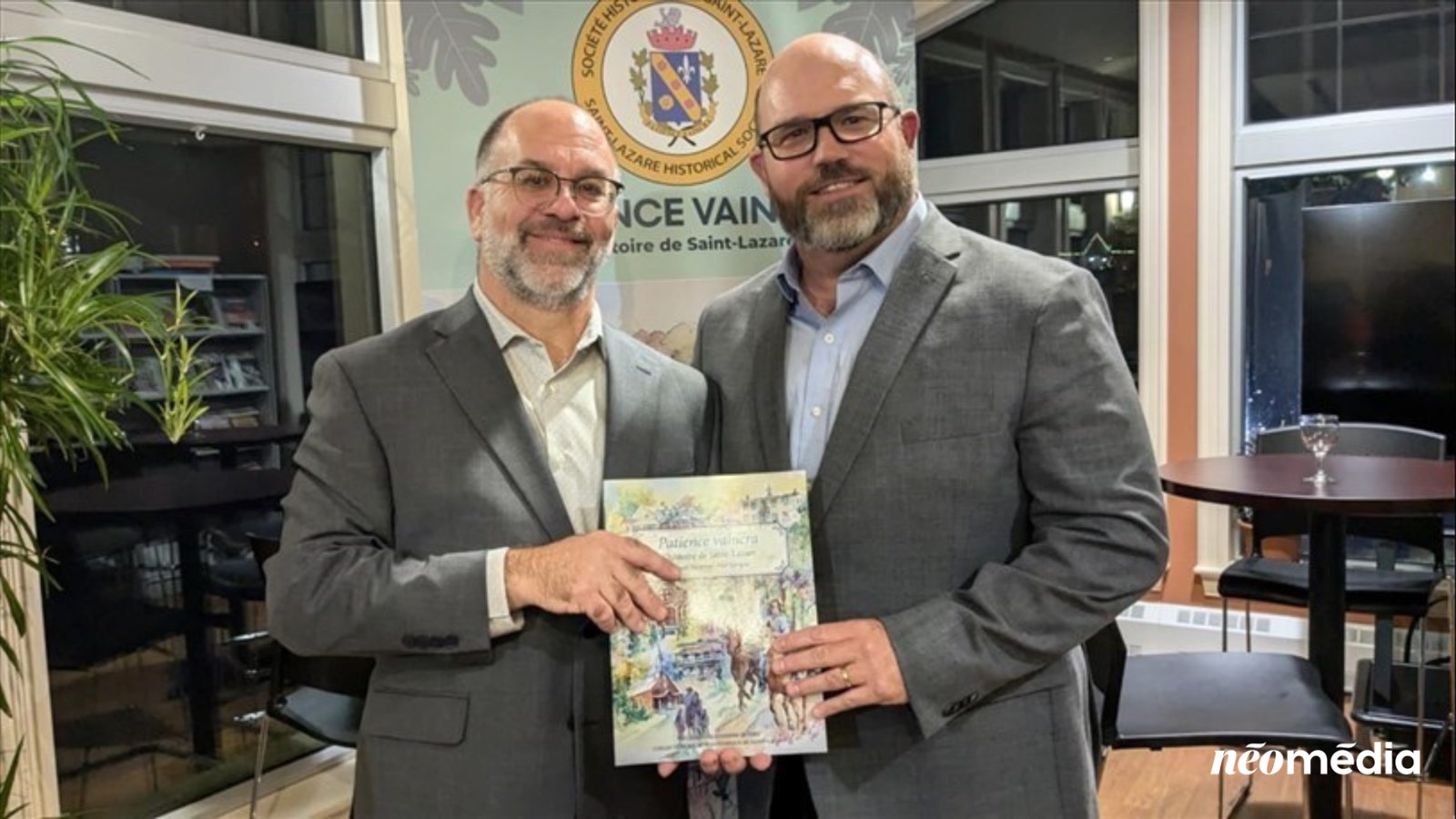 Un livre sur l'histoire de Saint-Lazare en nomination pour deux prix 
