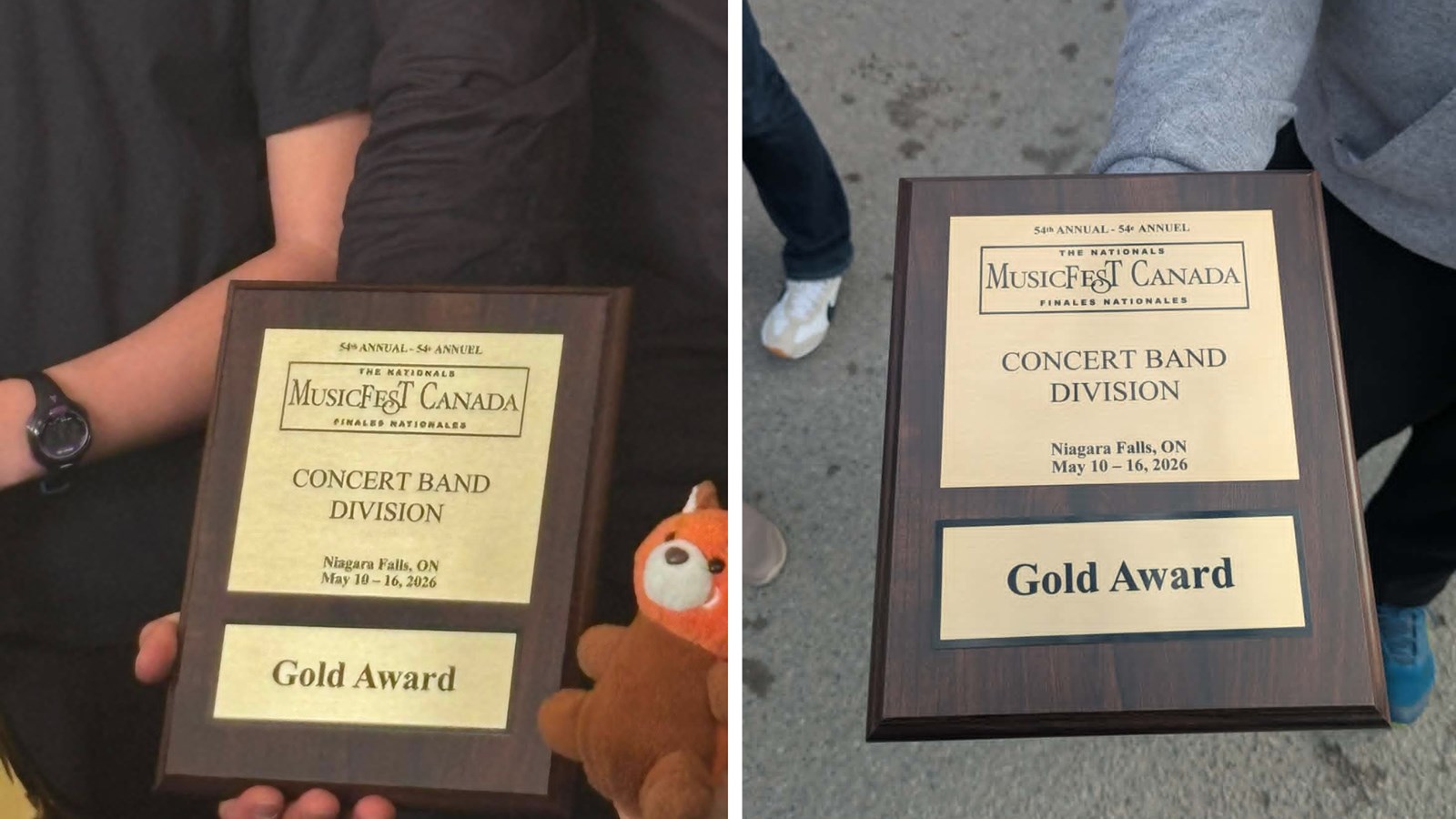  L'Harmonie de l'école Brind'Amour remporte l'or au MusicFest 