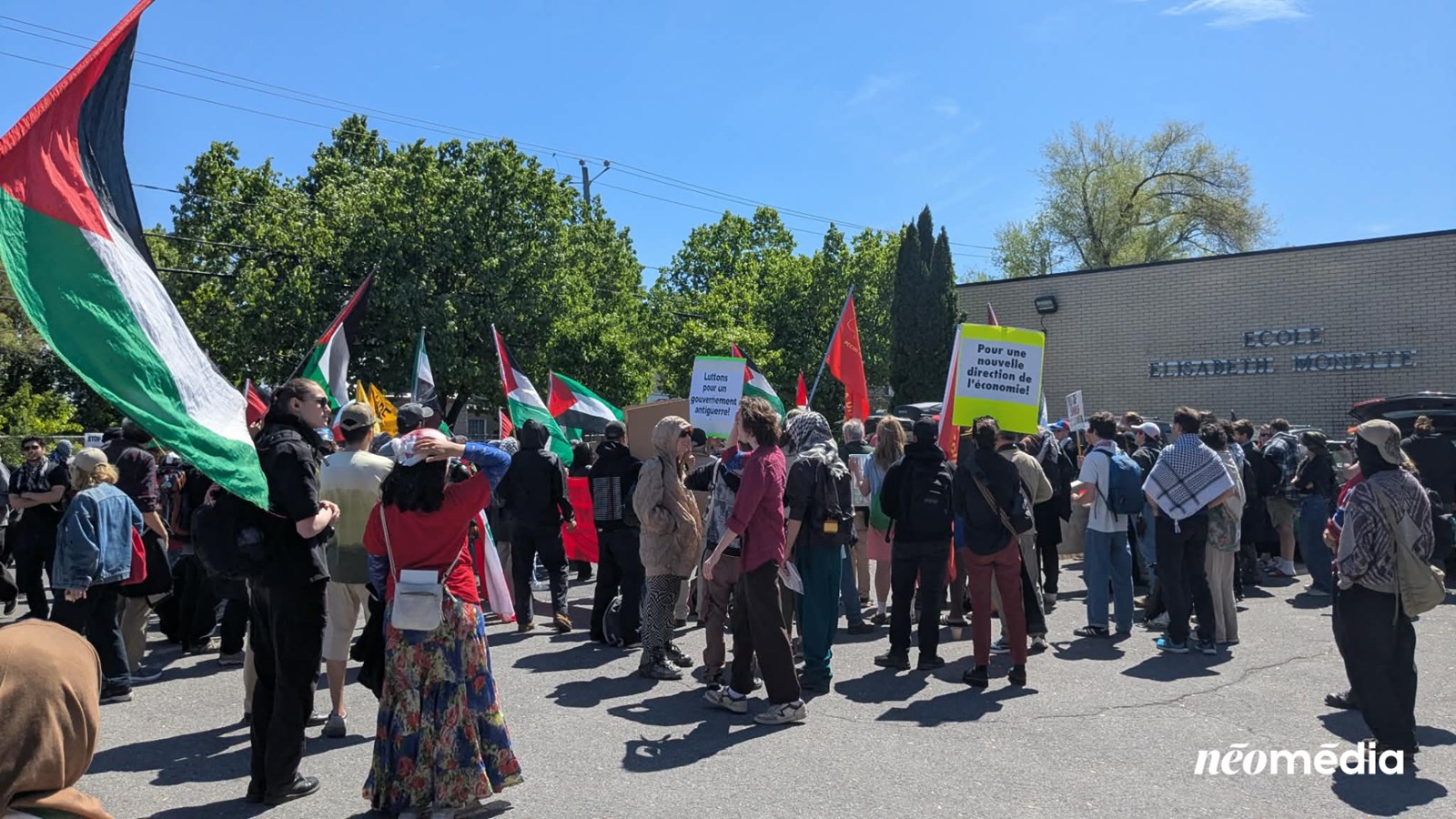 General Dynamics: une manifestation pour s'opposer à l'agrandissement