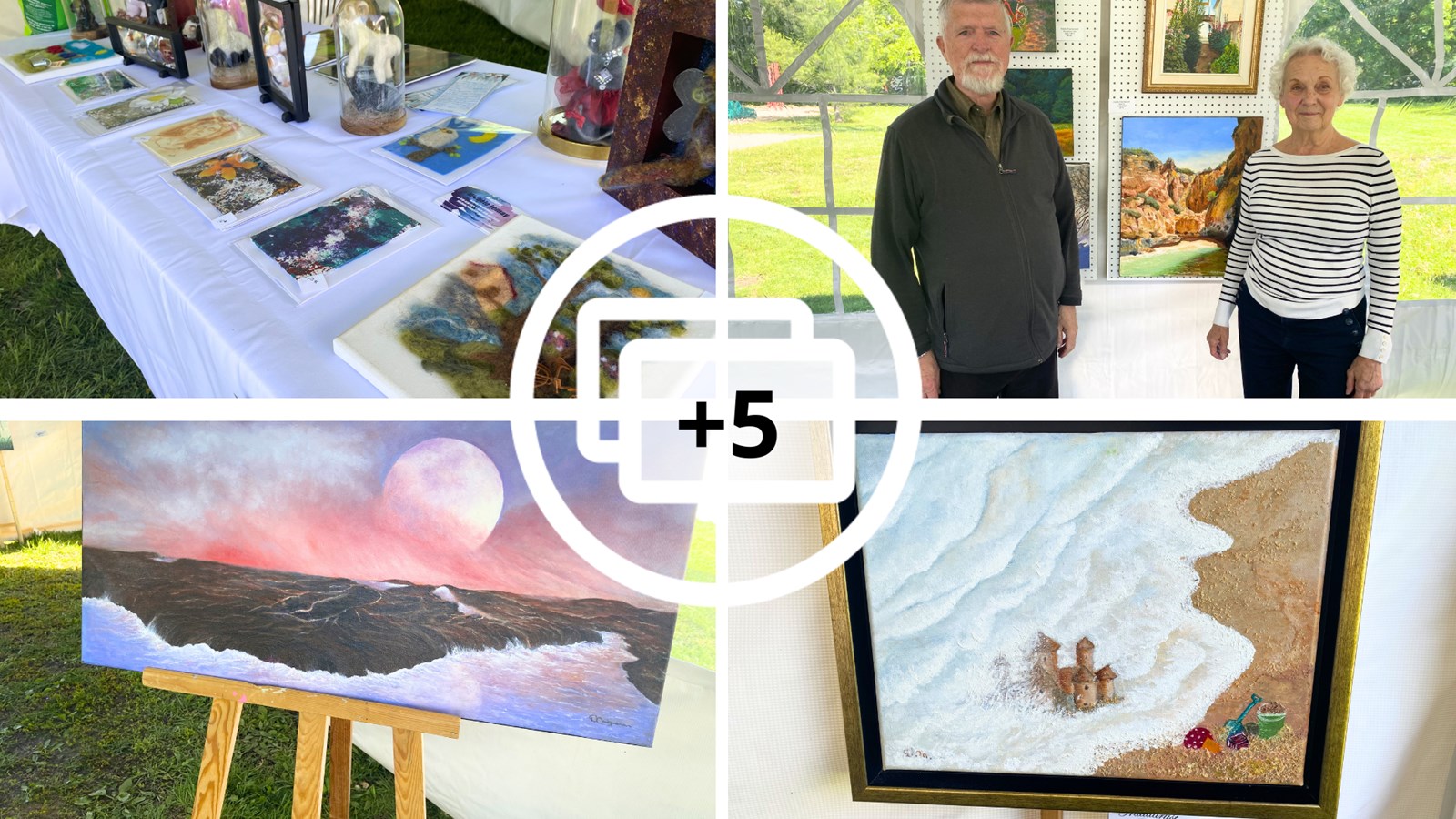 Une exposition en plein air signée Traitdartiste
