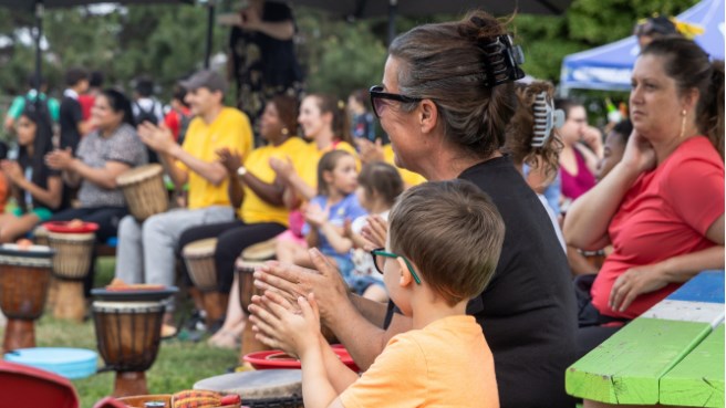 La Fête de quartier s'arrête au parc des Géraniums