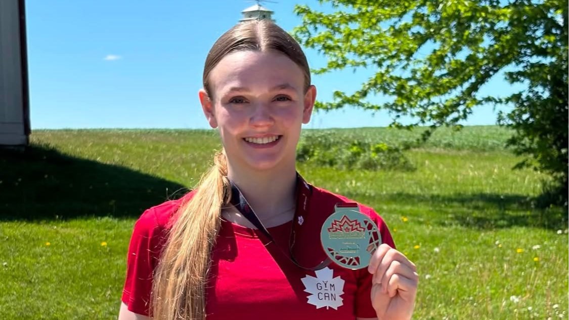 Coralie Demers est nommée gymnaste junior de l'année