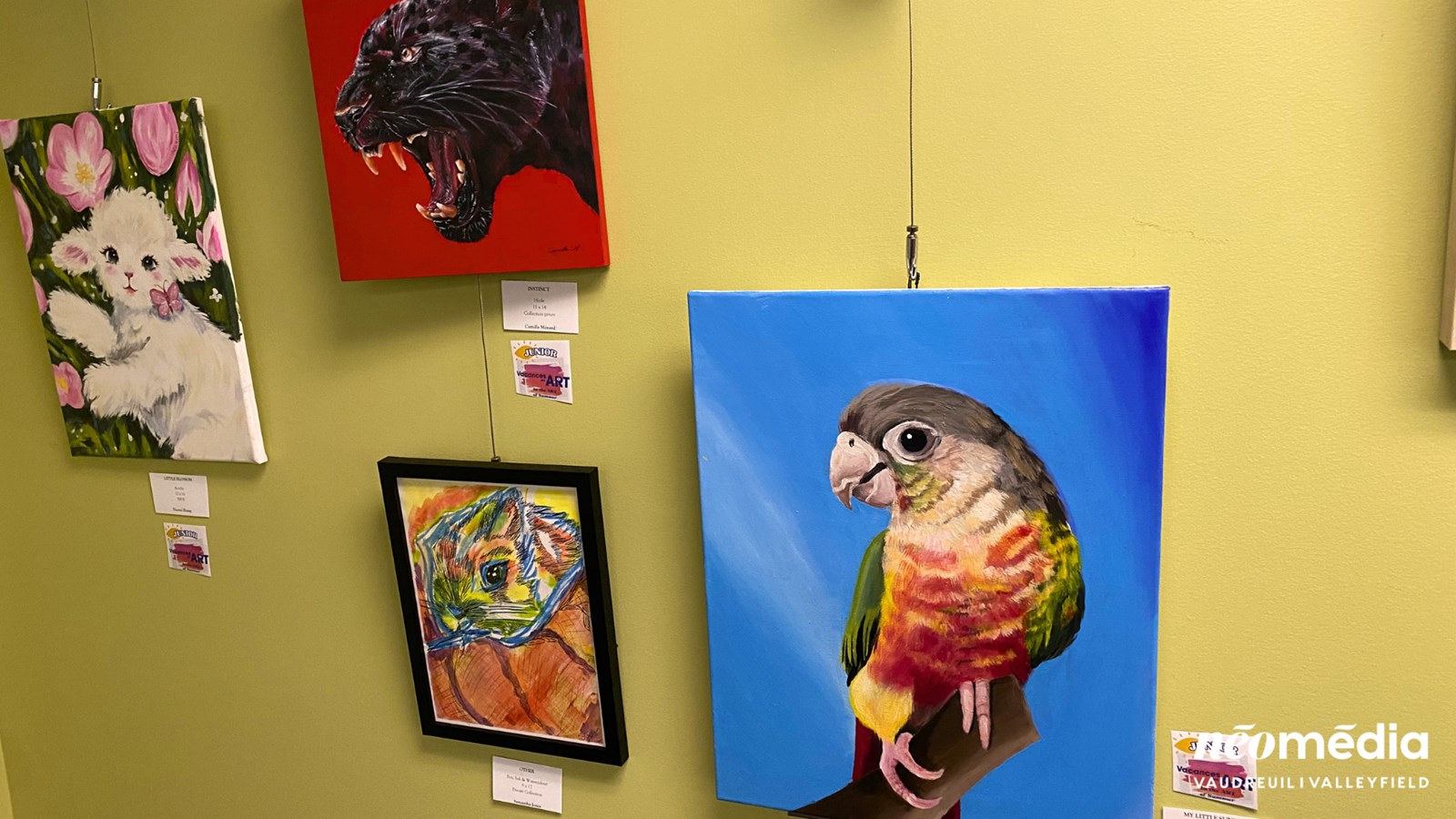 Vacances en Art dans les bibliothèque de l'Île