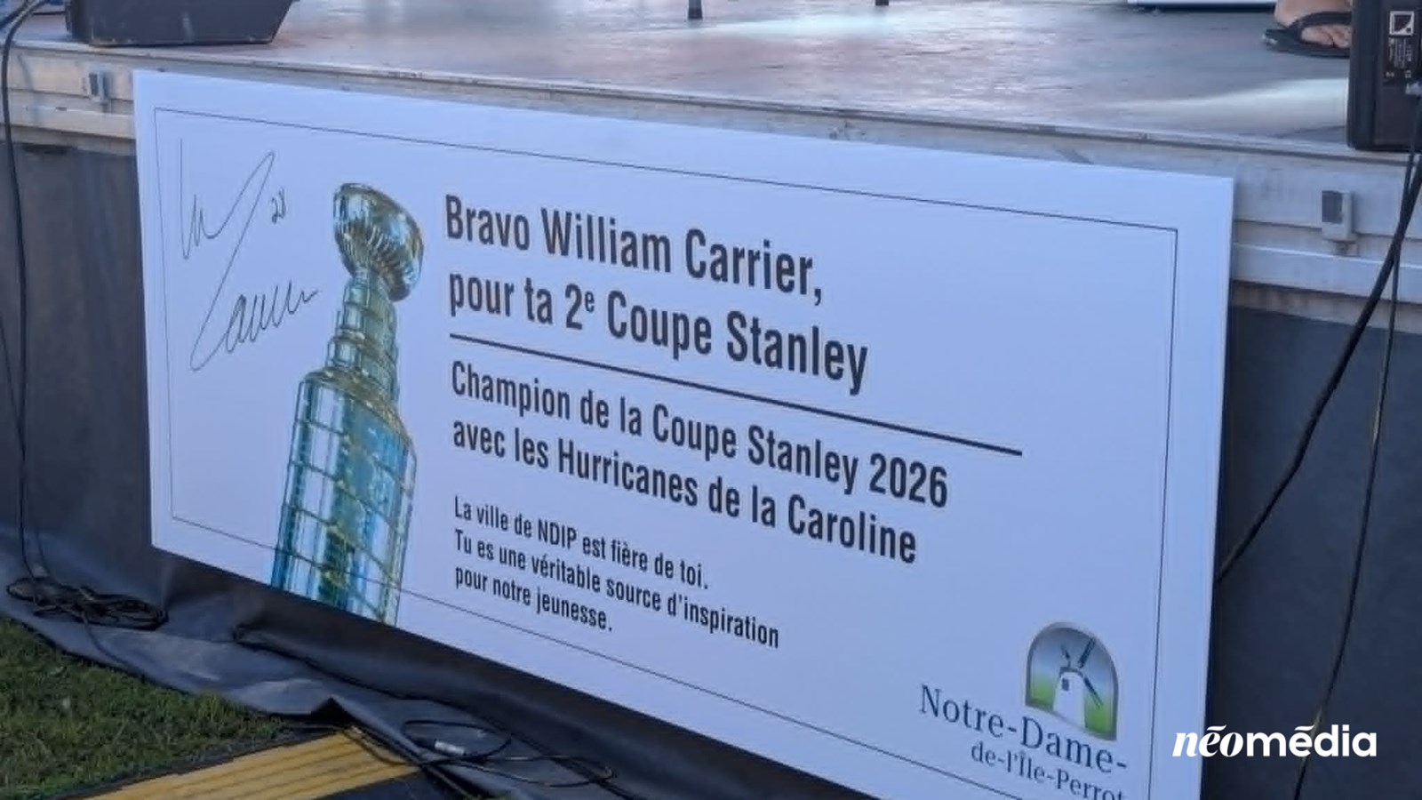 Deux invités de marque dans les festivités de Notre-Dame-de-l’Île-Perrot