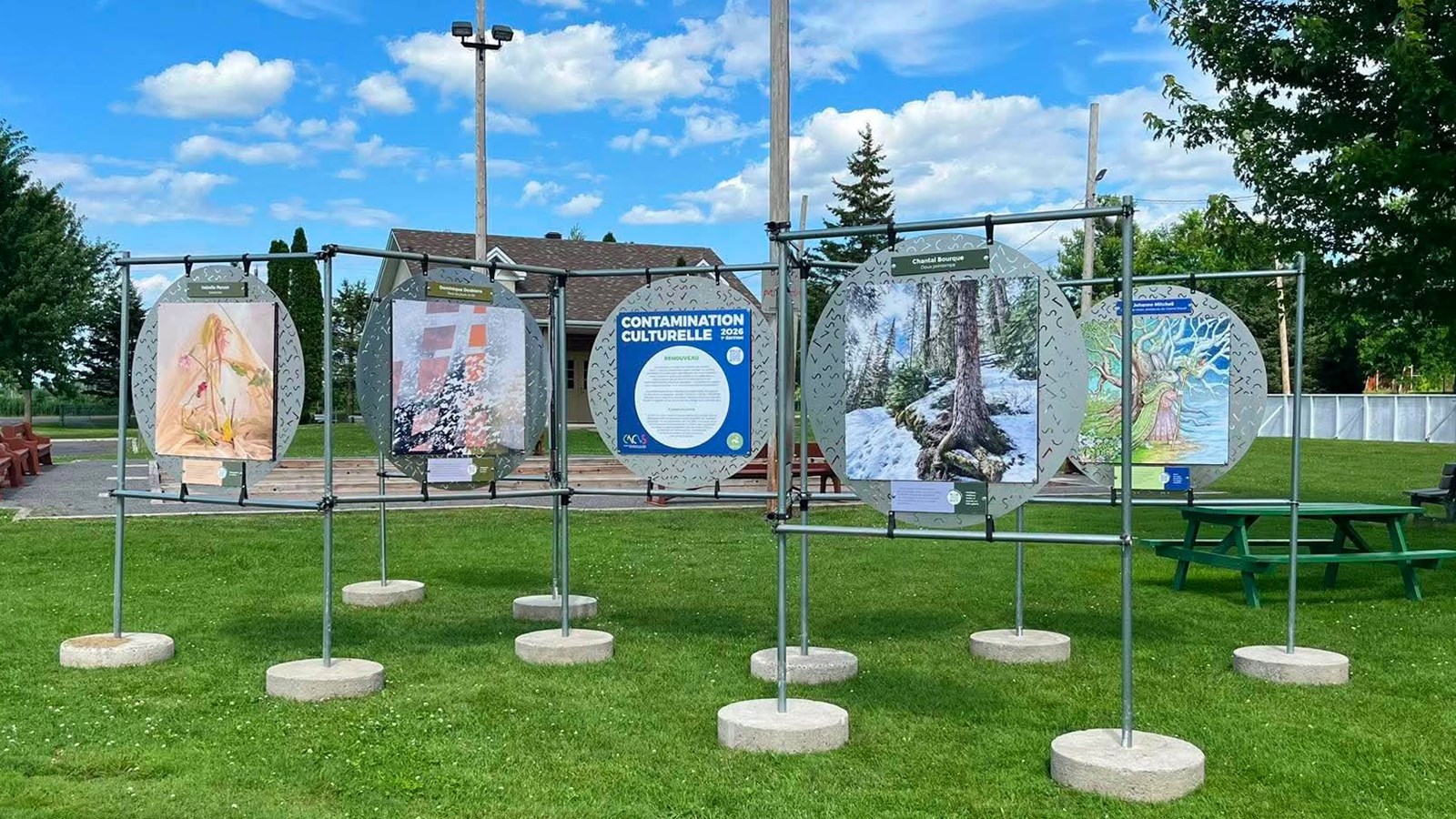 Contamination culturelle au parc André-Leblanc de Saint-Télesphore