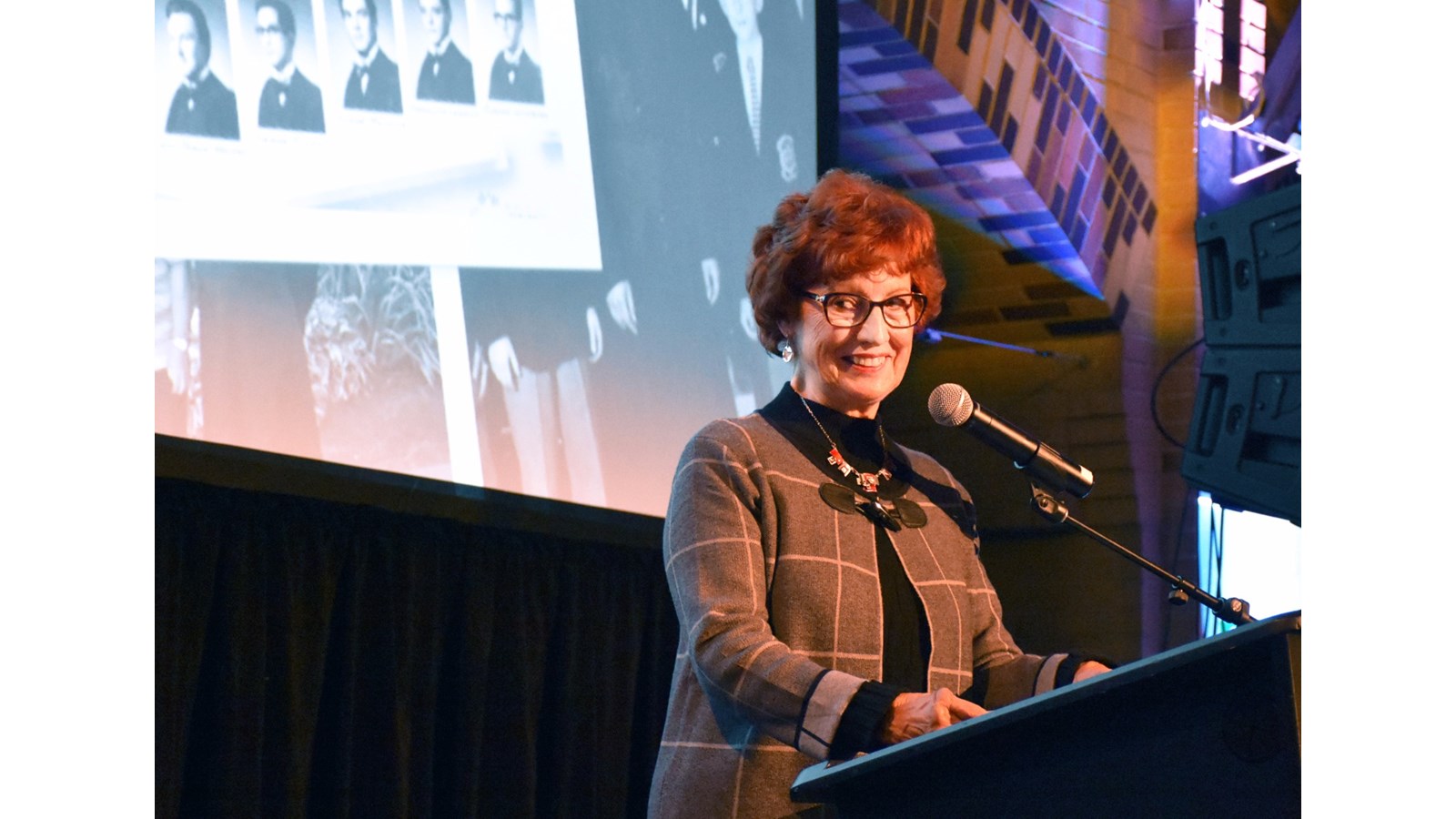 Marie-Andrée Villeneuve, l'une des premières femmes diplômées du Séminaire de Valleyfield.