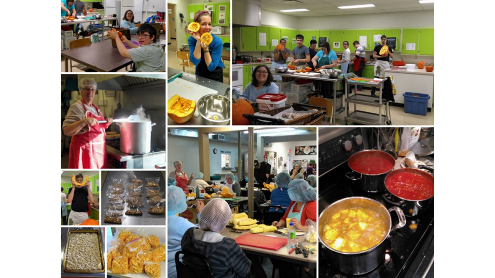 Le plaisir était au rendez-vous lors de l’activité « Sauvons les citrouilles des ordures », organisée par la Ville de Salaberry-de-Valleyfield et le PRAQ.