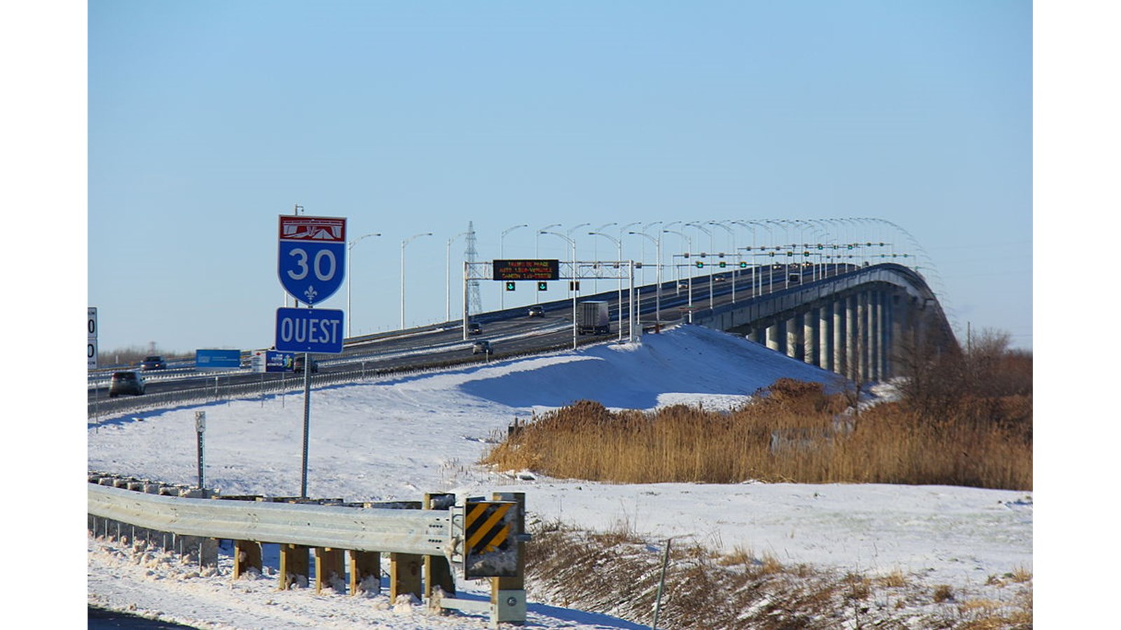 Le pont Madeleine-Parent de Beauharnois a été le théâtre de deux accidents  