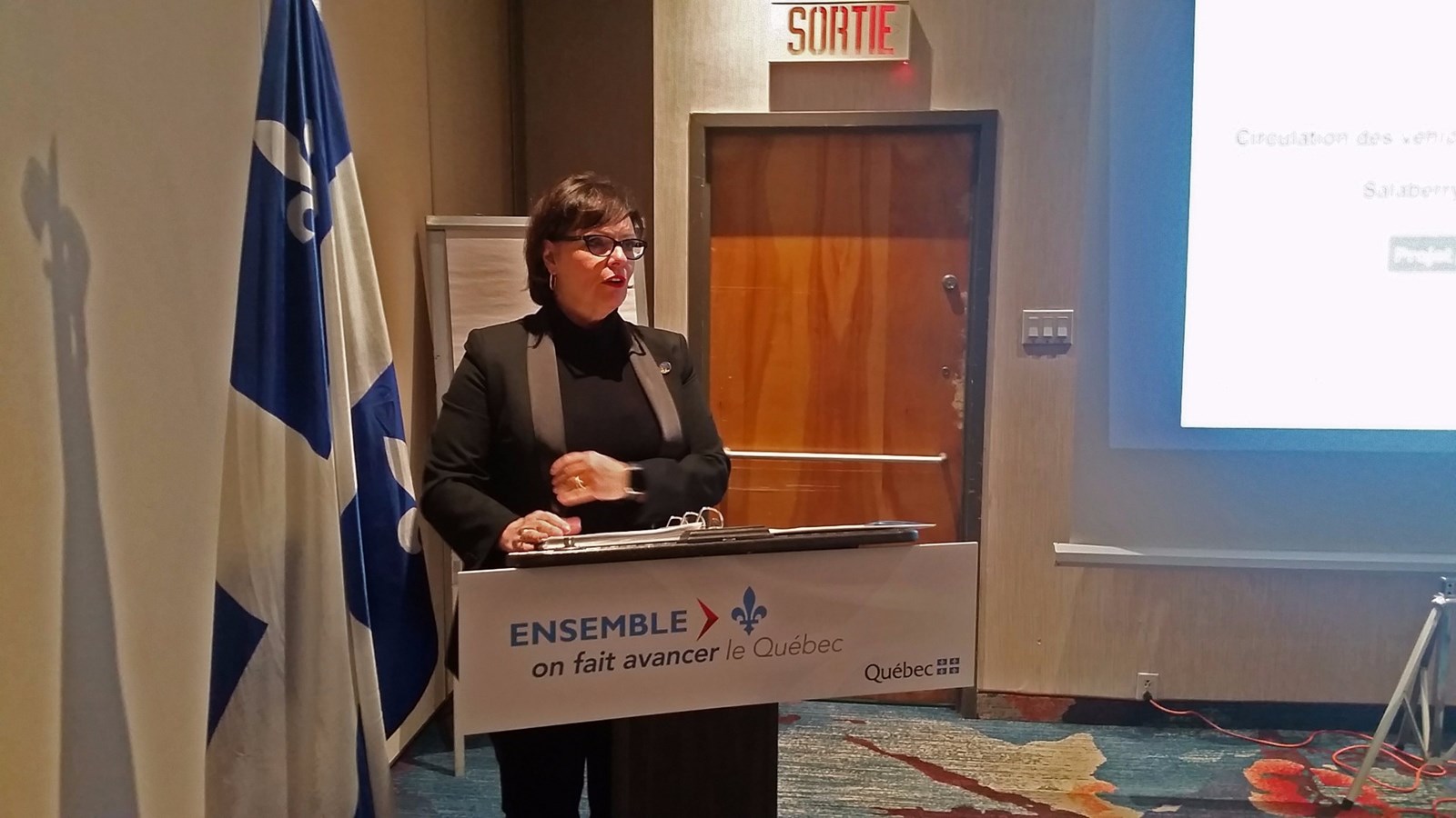 Nouvelle réglementation pour les camionneurs sur la route 201