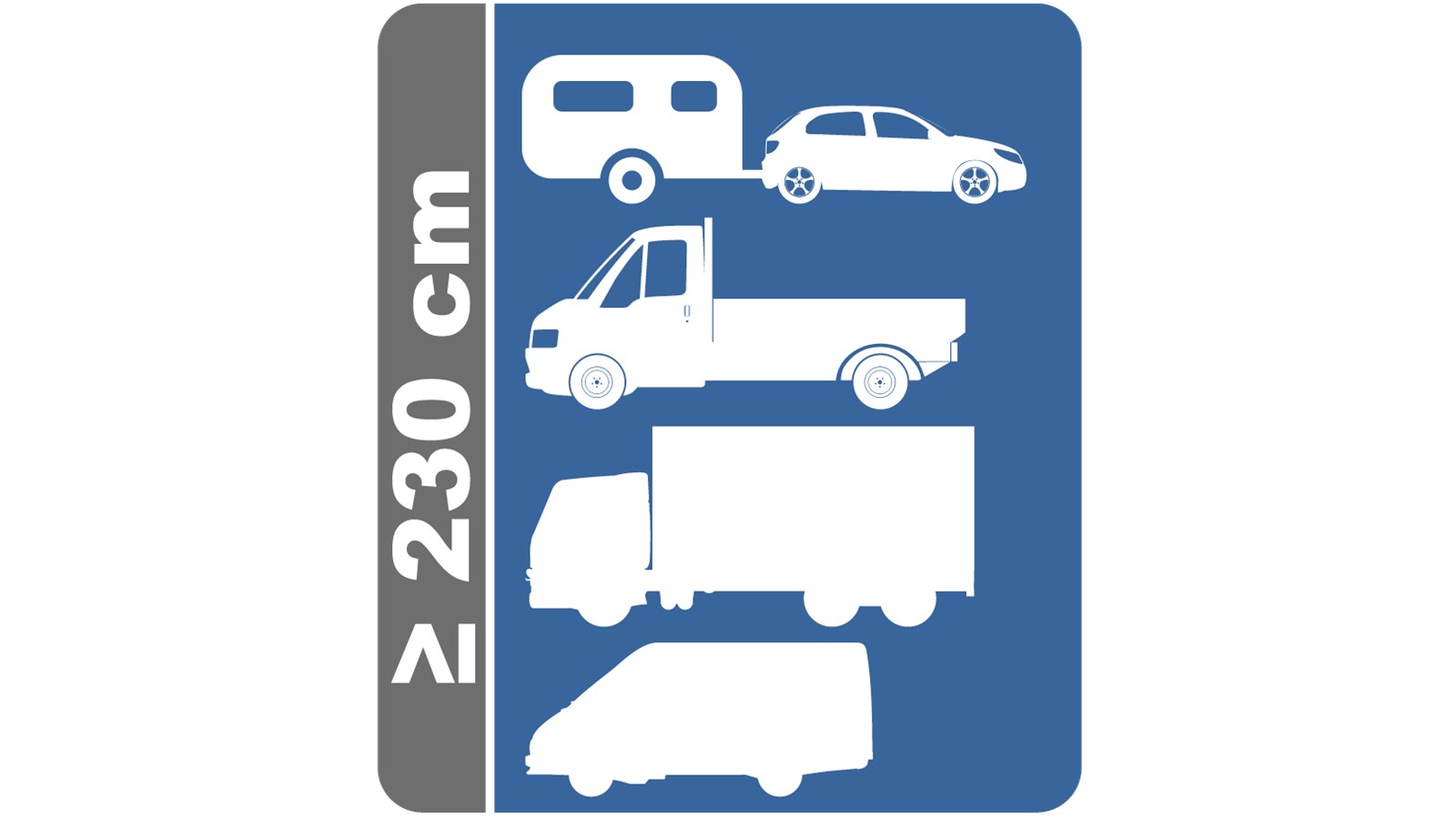 L'augmentation des tarifs sur l'A30 pour la prochaine année concerne uniquement les véhicules de catégorie 2, soit ceux mesurant plus de 230 centimètres de hauteur.