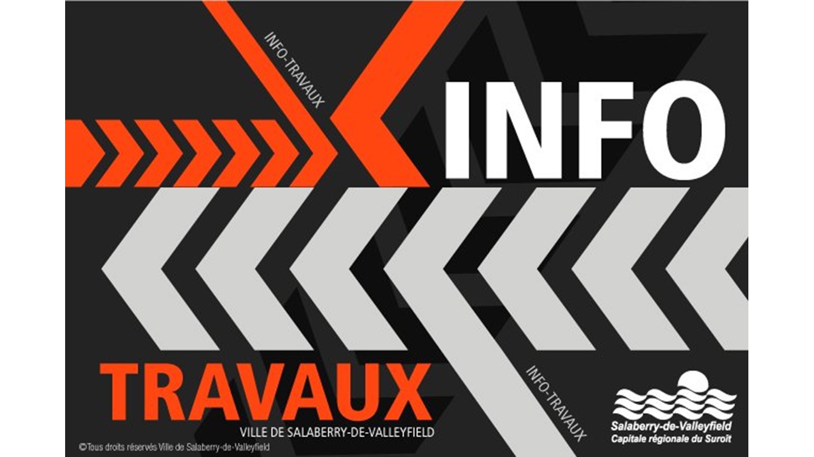 Travaux sur la rue Potvin à Salaberry-de-Valleyfield