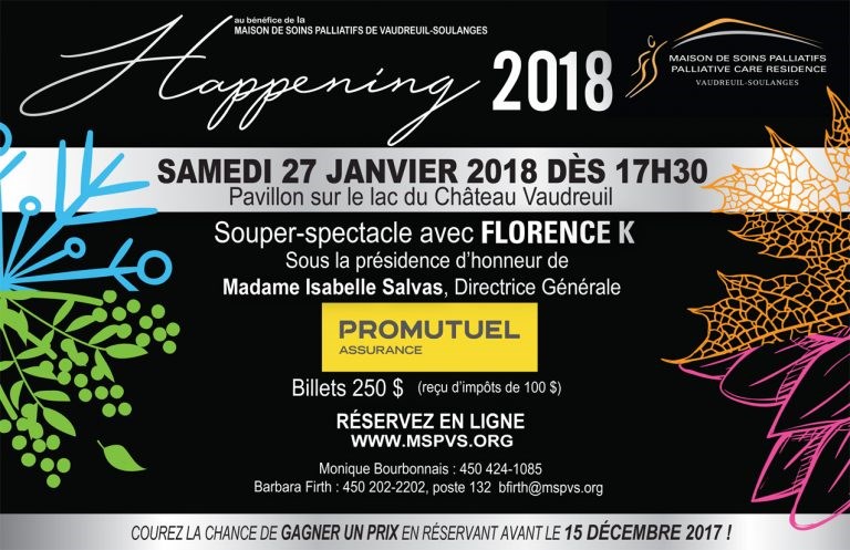 Le Happening 2018 approche à grands pas pour la FMSPVS