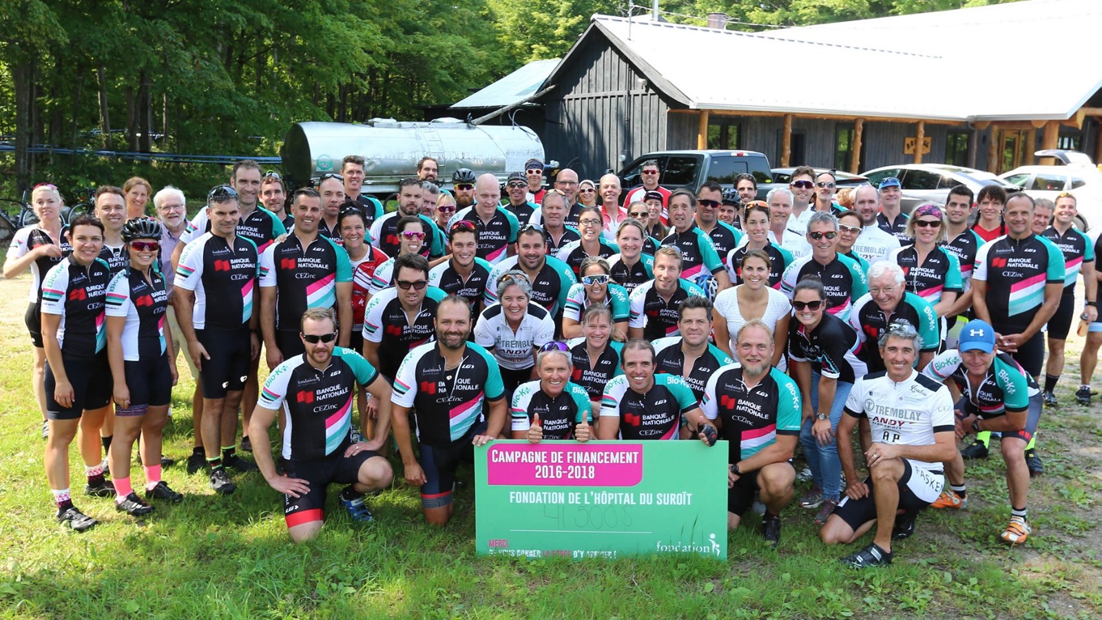 Plus de 100 golfeurs avaient rendez-vous sur les verts pour la cause. 