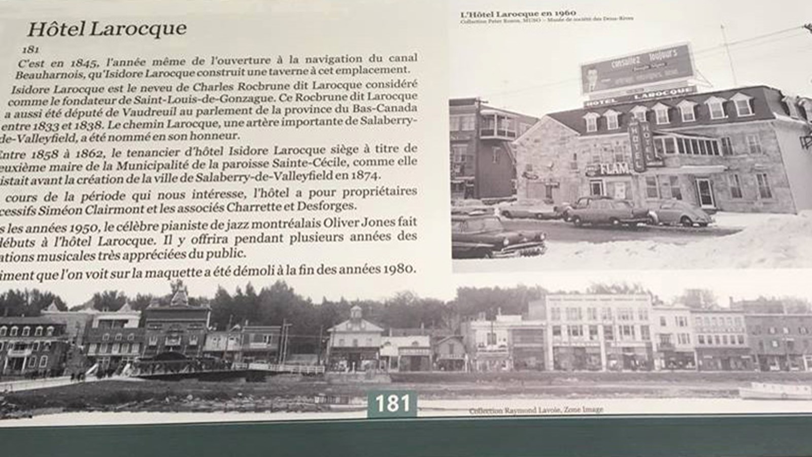 La rue Victoria des années 20 reprend vie à la Caisse Desjardins de Salaberry-de-Valleyfield