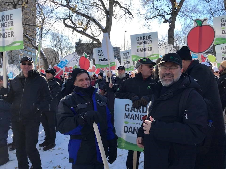 Plus de 550 marcheurs de la Montérégie pour soutenir l’agriculture d’ici