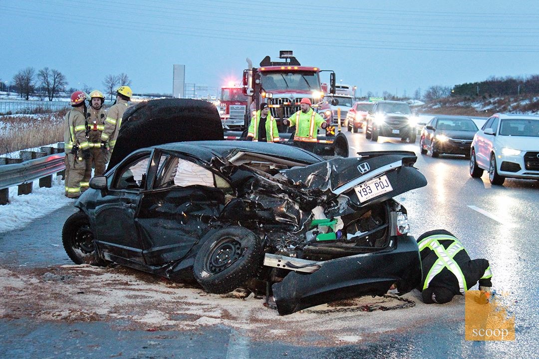 Collision sur l'autoroute 30 : le corridor de sécurité n'aurait pas été respecté