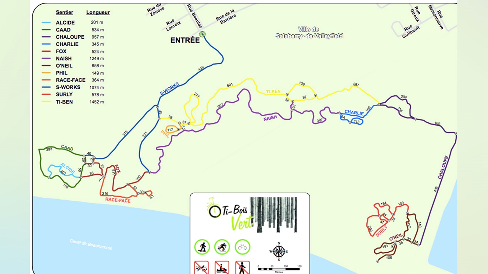 Près de 8kms de sentiers pour les amateurs de Fatbike 