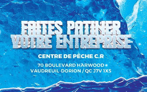 Faites patiner votre entreprise au Centre de pêche CR