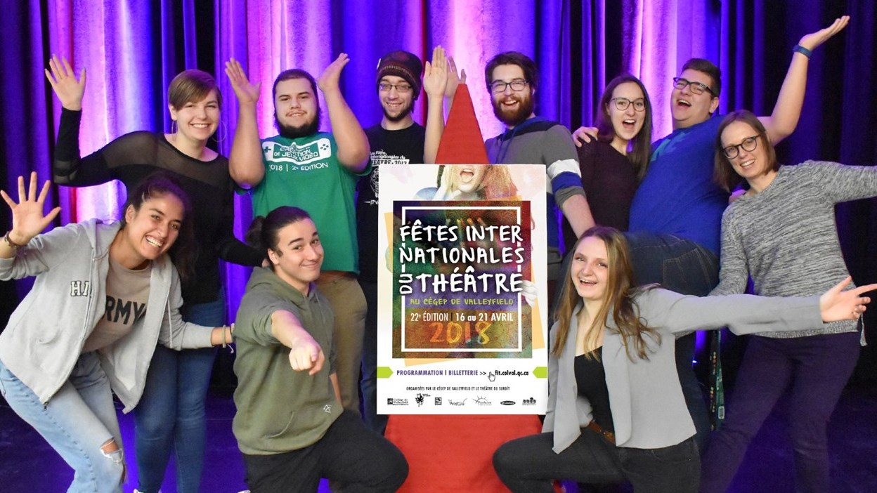 Le Collège de Valleyfield lance la 22e édition des Fêtes internationales du théâtre.