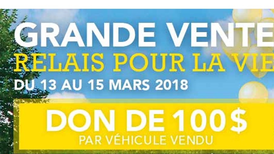 Groupe AutoForce de Pincourt fait sa part pour vaincre le cancer  