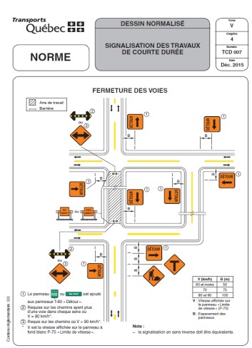 Des travaux d'urgence d'une conduite d'aqueduc perturberont les déplacements