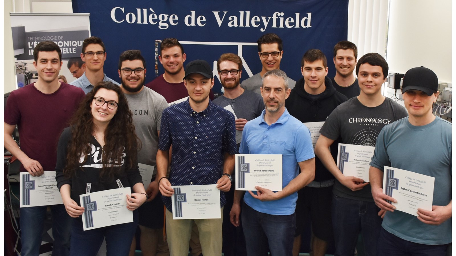Le Collège de Valleyfield remet 13 bourses d'excellence