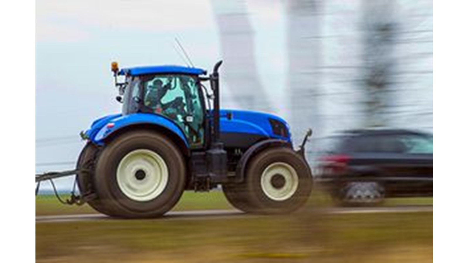 Dépassez une machinerie agricole? Oui, mais en toute sécurité