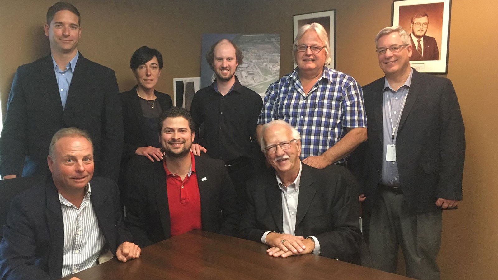Le conseil d'administration 2018-2019 du port de Valleyfield. Absent: Pierre Chevrier.
