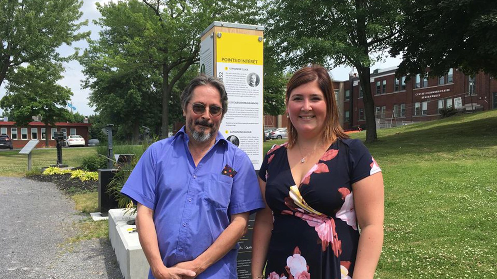 Marcel Labelle et Anne Bouthillier.