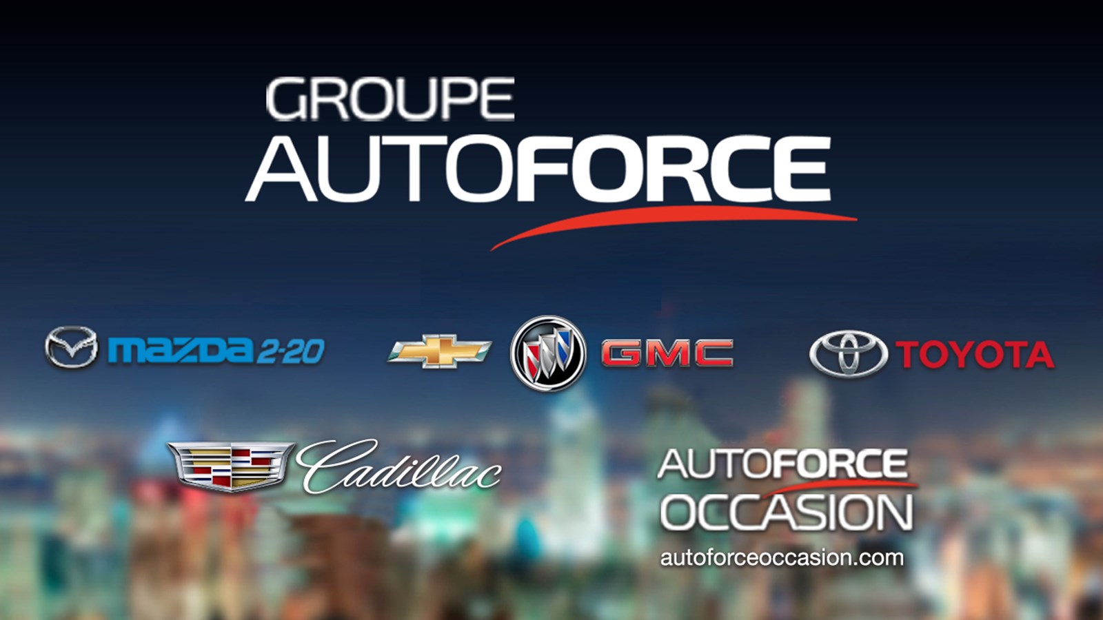 Du 19 au 22 juillet: dénichez la voiture de vos rêves grâce à Groupe AutoForce