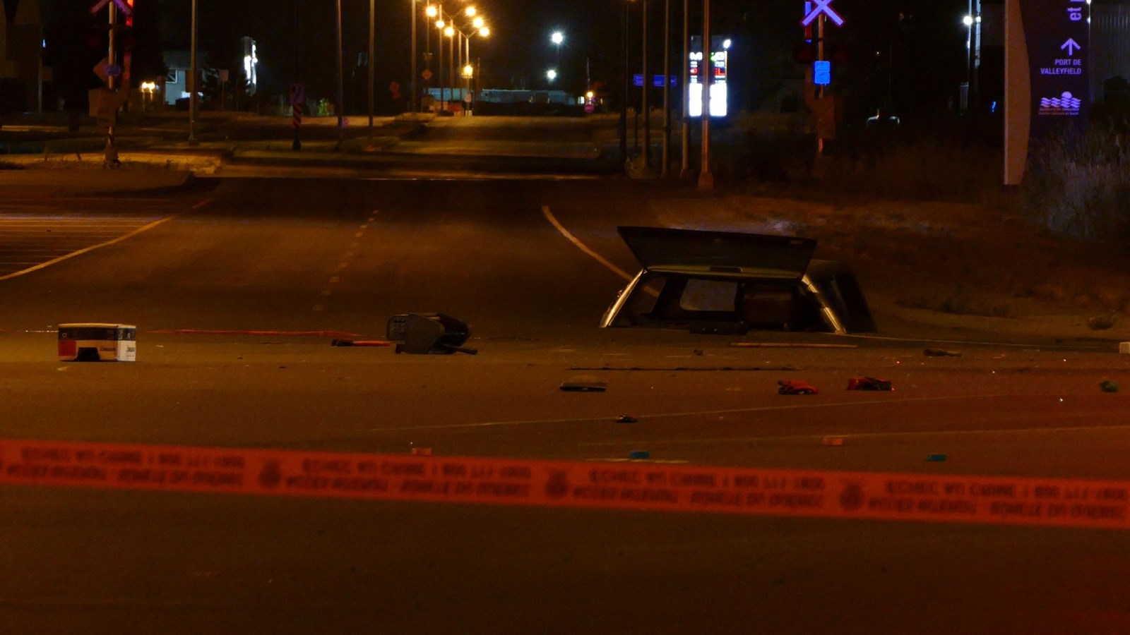 Une autopatrouille est impliquée dans une collision à Salaberry-de-Valleyfield