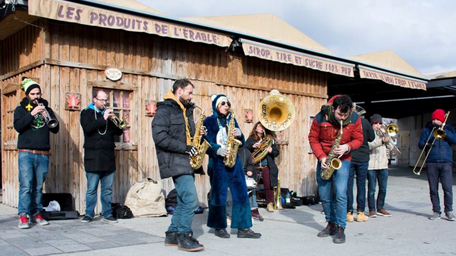 Le groupe The Van Hornies.