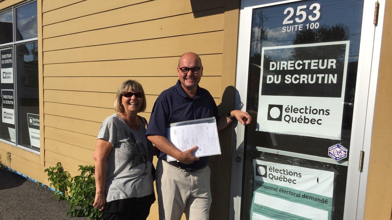 Claude Reid, officiellement candidat de la CAQ dans Beauharnois