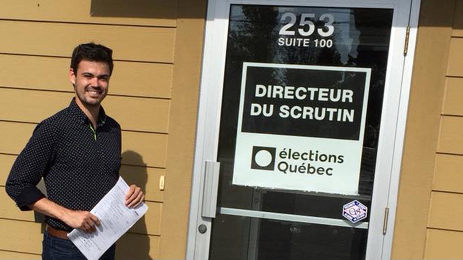 Félix Rhéaume officiellement candidat pour le PLQ dans Beauharnois