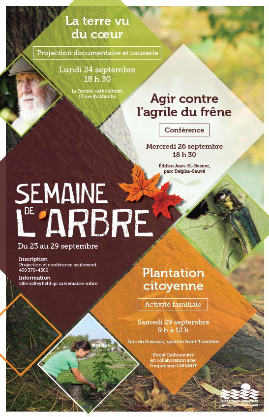 Semaine de l'arbre : Projection, conférence et plantation citoyenne