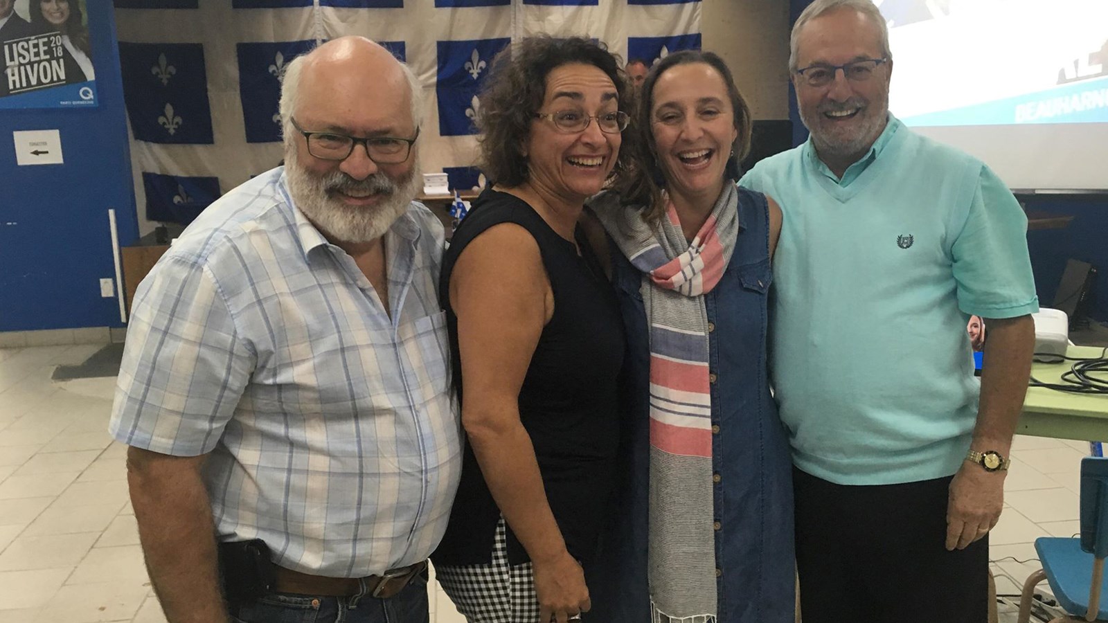 La candidate a de nombreux appuis dans la communauté dont ceux des ex-députés Claude DeBellefeuille et Serge Deslières. 