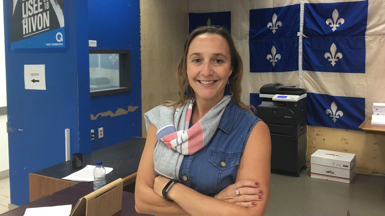 Mireille Théorêt pourrait devenir la première femme députée du comté de Beauharnois le 1er octobre prochain. 