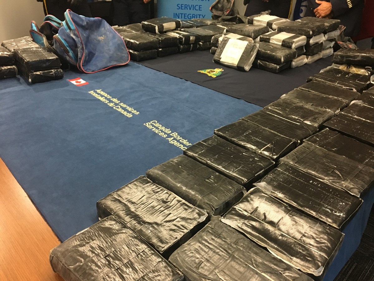 81 kilos de drogue ont été saisis au Port de Valleyfield