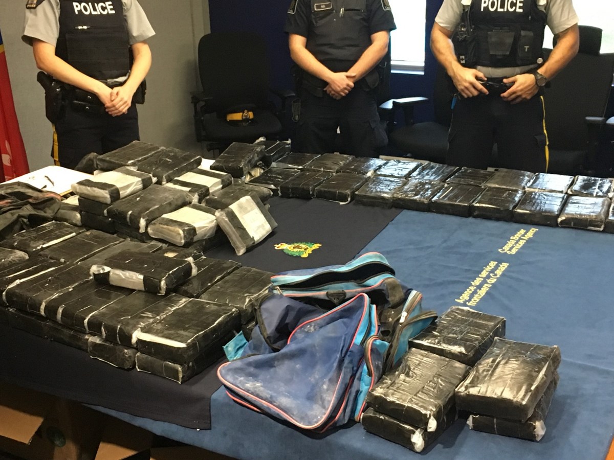 81 kilos de drogue ont été saisis au Port de Valleyfield