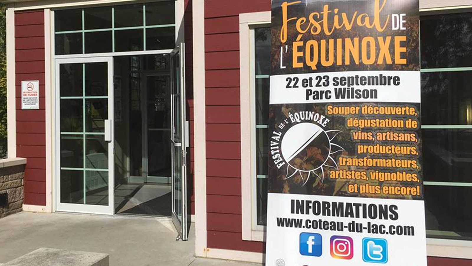 Le Festival de l'Équinoxe se tiendra sur le site du Pavillon Wilson les 22 et 23 septembre prochains.
