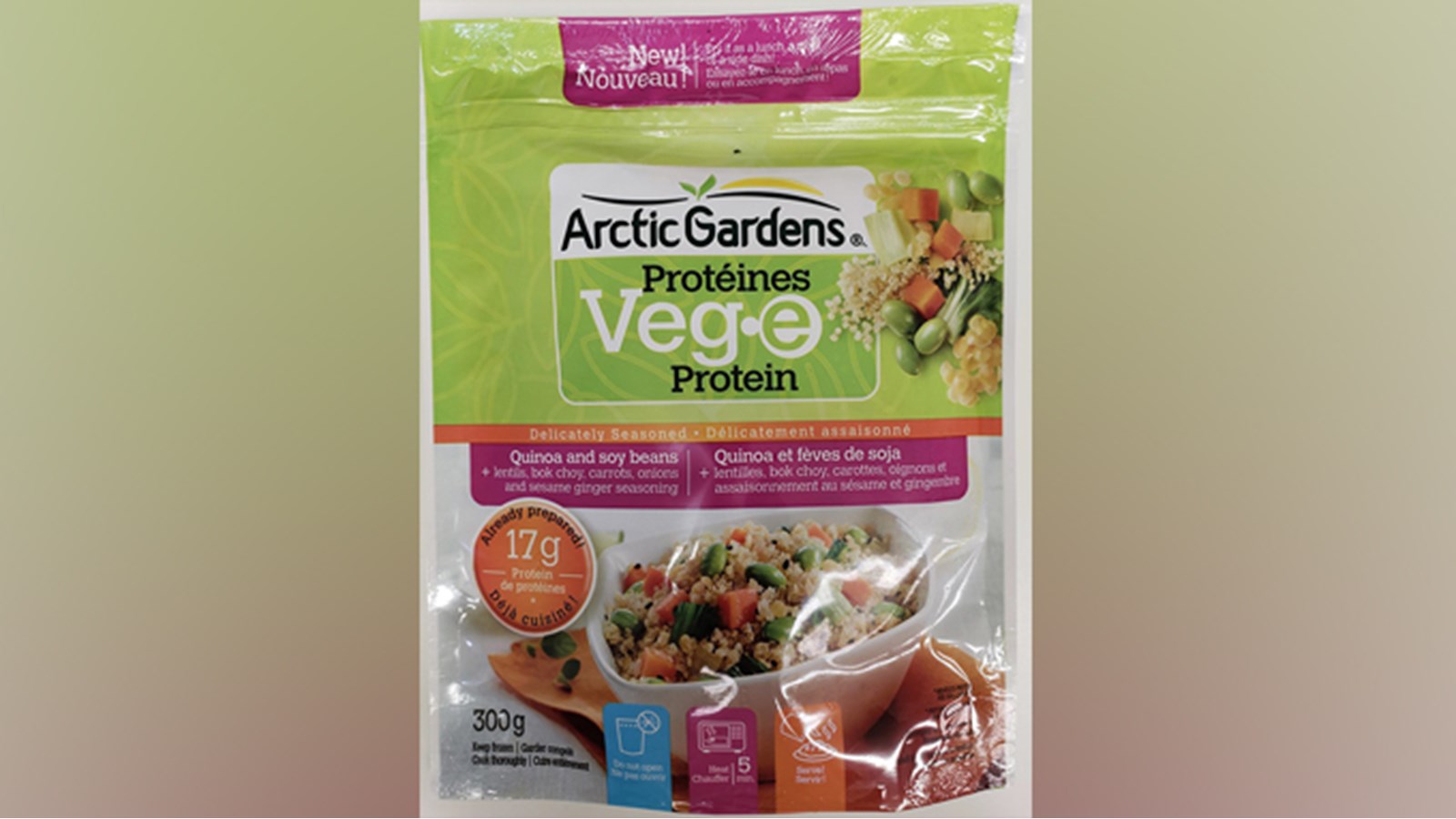 Rappel de repas congelés de marque Arctic Gardens en raison d’un emballage défectueux