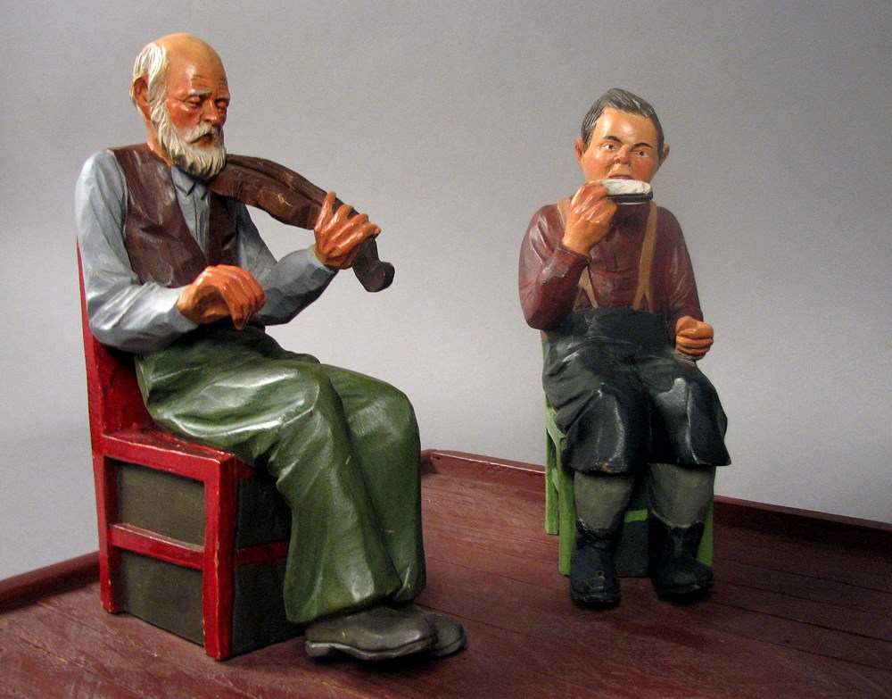 Danse canadienne par André Bourgault (1898-1958). Collection du Musée régional de Vaudreuil-Soulanges
