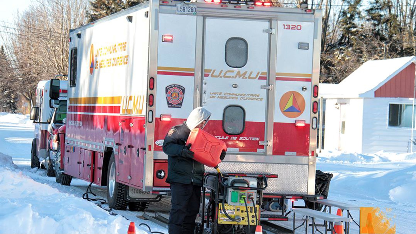 UCMU: une ressource essentielle pour les sinistrés et pompiers de la Montérégie
