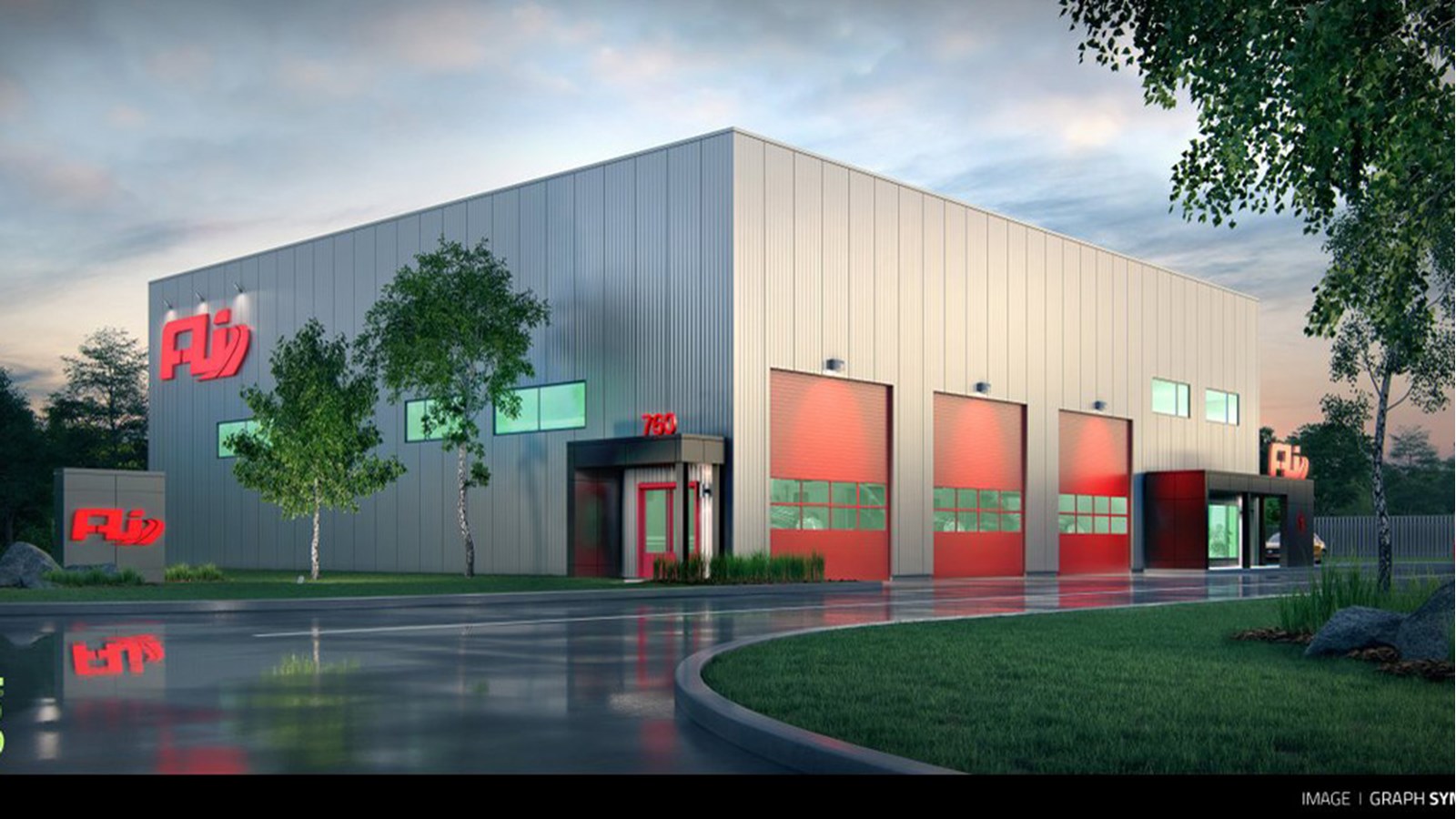 Le nouvel entrepôt prendra place dans le parc industriel et portuaire Perron.