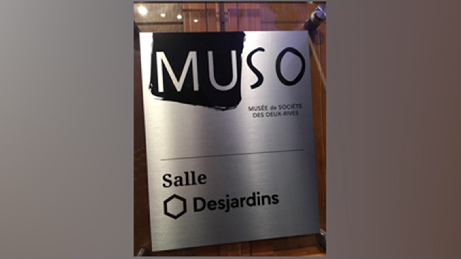 Desjardins offre 100 000$ au MUSO pour une durée de six ans