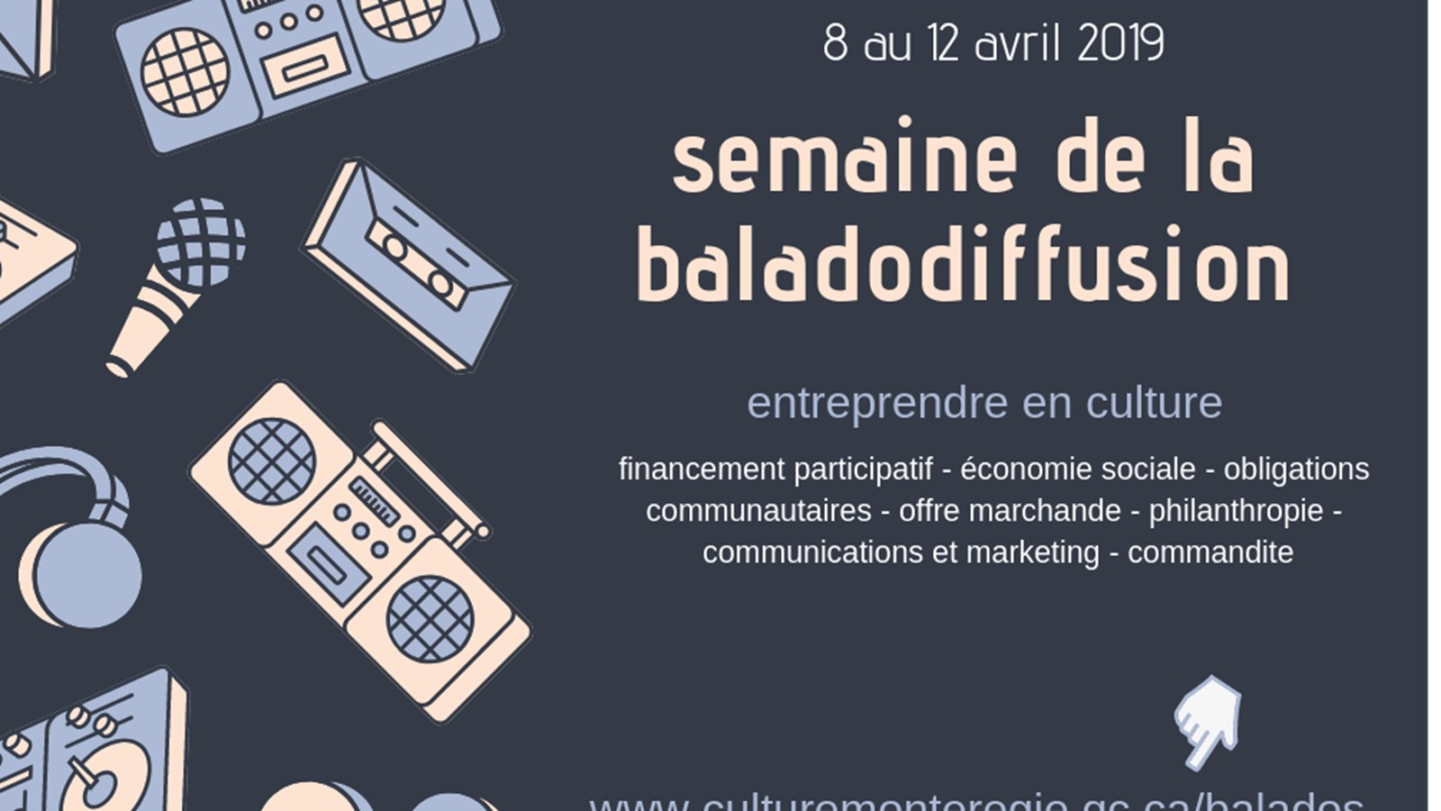 Baladodiffusion: la culture abordée sous toutes ses formes