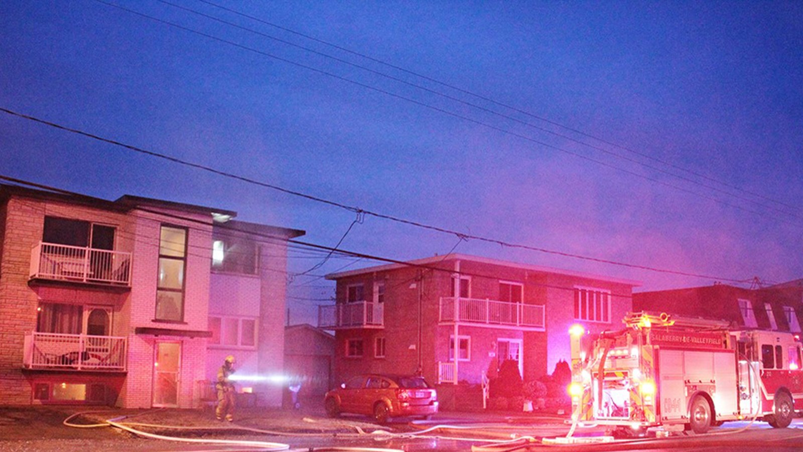 Quatre personnes intoxiquées par la fumée sur le boulevard du Havre