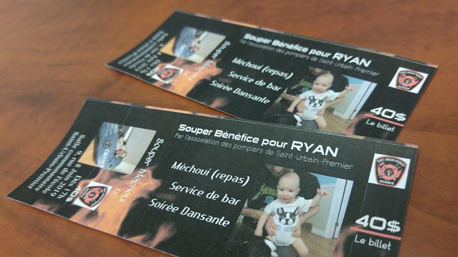 Souper-bénéfice pour offrir une chambre hyperbare au petit Ryan, 15 mois
