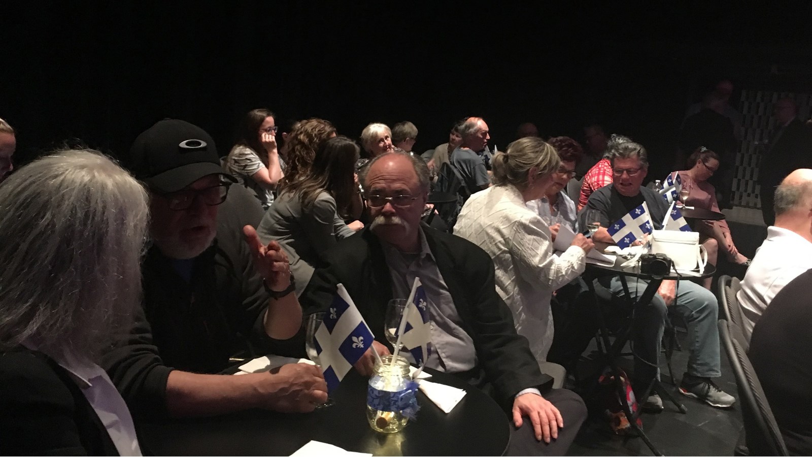 Au total, une trentaine de personnes assistaient au dévoilement de la programmation des festivités entourant la Fête nationale dans le Suroît, mais plus particulièrement à Salaberry-de-Valleyfield.